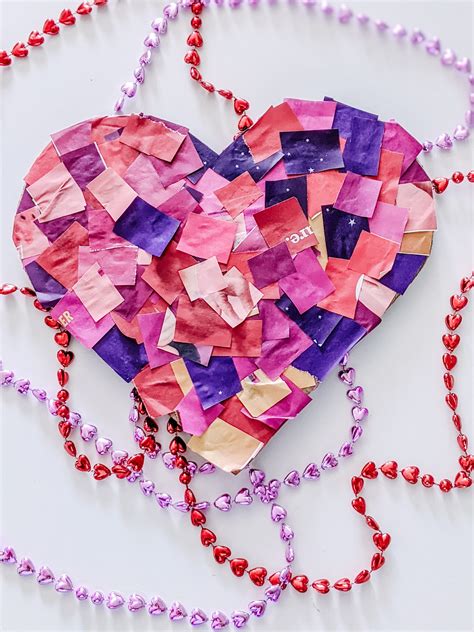 Simple Cardboard Heart Craft That Kids Will Love Crafting A Fun Life