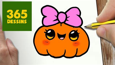 Et surtout des enfants ! COMMENT DESSINER CITROUILLE KAWAII ÉTAPE PAR ÉTAPE - Dessins kawaii facile - YouTube