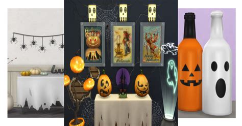 25 Sims 4 Cc Halloween Decorations You Need In Your Game