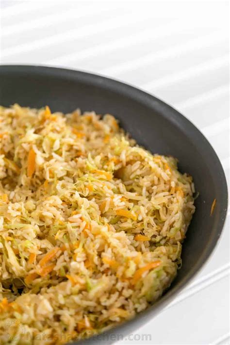 Cabbage Fried Rice Recipe Natashas Kitchen