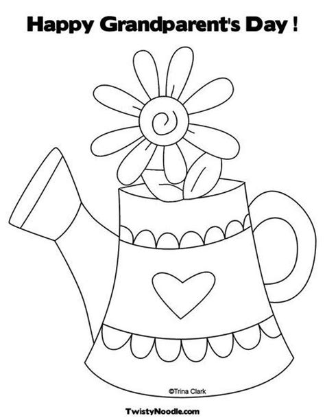 These black and white grandparents day coloring pages are free. Printable Coloring pages > grandparents day > #62229 ...