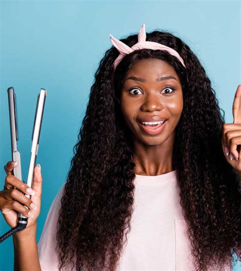 How To Flat Iron Natural Hair In 3 Easy Steps Without Damage