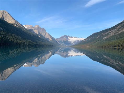 Glacier Lake, Banff National Park, Alberta, Canada : hiking