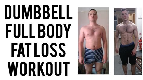 Home Dumbbell Full Body Workout For Fat Loss and Lean Body - YouTube