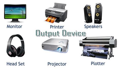 Pengertian Output Device Fungsi Dan Macam Jenis Output Device Pada Komputer Lengkap