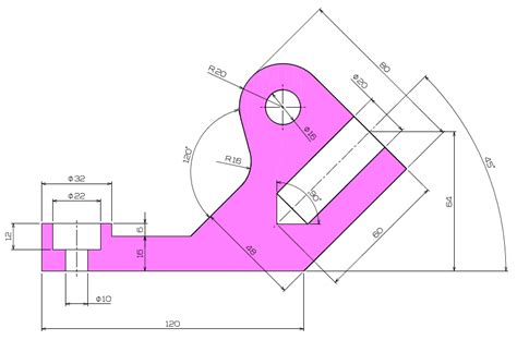 Autocad Basic Tutorial For Beginners Exercises 23