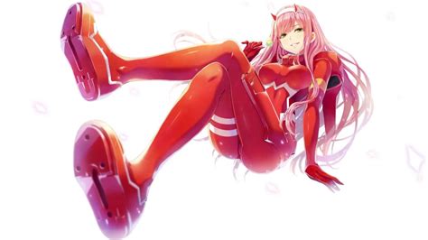 ③ launch your downloaded desktop background through our launcher. Zero Two wallpaper - YouTube