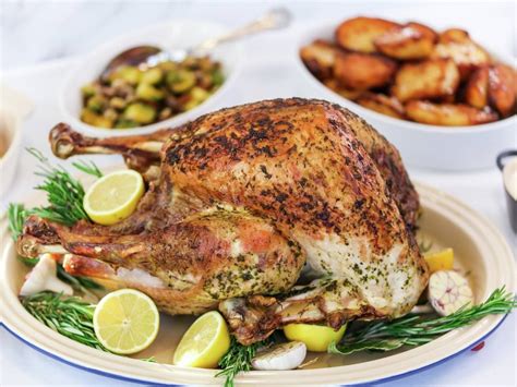 roast turkey with lemon parsley and garlic gordon ramsay recipes