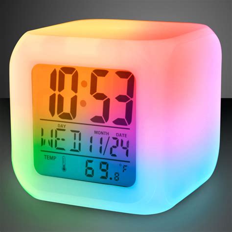 We did not find results for: Light up color change LED digital alarm clock - GOimprints