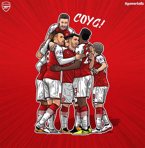 Pin De Alexis Em Arsenal Illustration Futebol