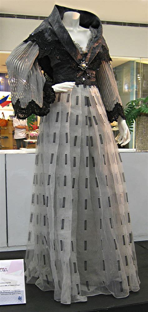 Filipino Maria Clara Dress Fashion Dresses