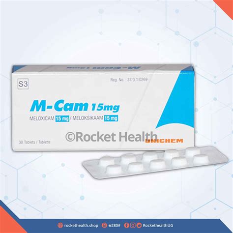 Meloxicam 15mg Mcam Tablets 10s Rocket Health
