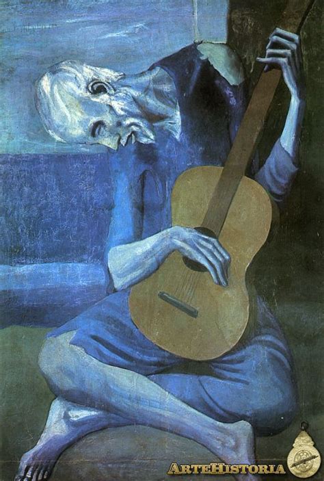El Viejo Guitarrista Ciego 1903 Pablo Picasso Art Institute Of