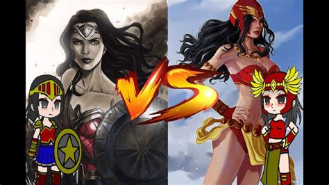 Darna Vs Wonder Woman Gacha Fight Unfinished Youtube