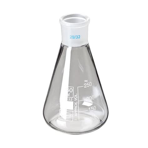 Erlenmeyer Flask With Ns Standard Joint Laboratory Glassware