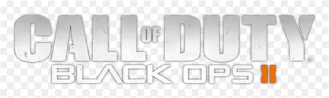 Black Ops 2 Logo And Transparent Black Ops 2png Logo Images