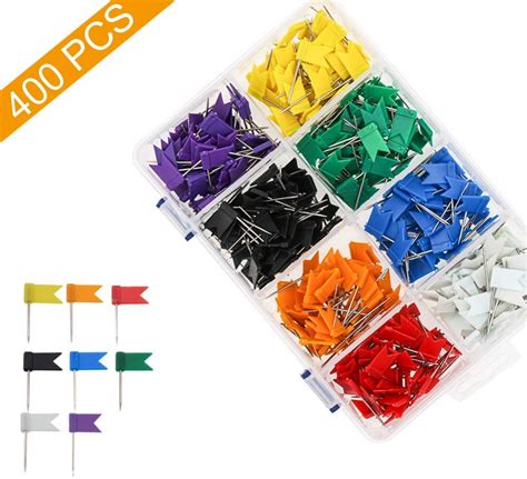 Amazonsmile Colored Flag Travel Map Push Pins Coideal 400 Pack