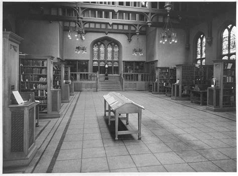 New College Library Hall1946 New College Librarian