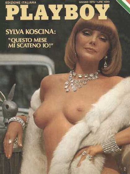 Sylva Koscina 1975 06 Playboy Címlaplányok