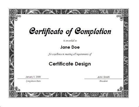 Blank Certificate Clip Art Library