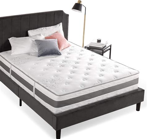 Ai di mattress colchones luxury queen king size matelas 12 inch 7 zone pocket coil spring memory foam latex mattress with box. Zinus 12 Inch Gel Memory Foam Pocket Spring Hybrid ...