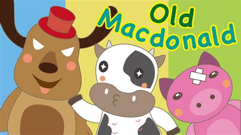 Old Macdonald Had A Farm Anover Children Nursery Rhyme Kids Songs