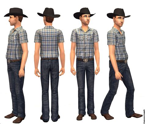 Sims 4 Cowboy Mod