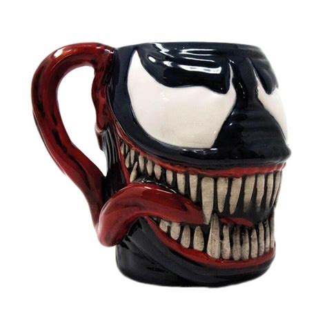 marvel venom 3d sculpted ceramic mug mugs marvel mug chip mug