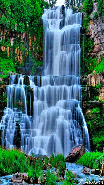 Waterfall148ws6au 360×640 Waterfall Scenery Waterfall