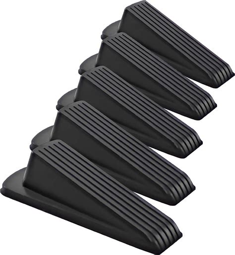 Esofa Deluxe Rubber Door Wedges Heavy Duty Door Stopper Wedge For