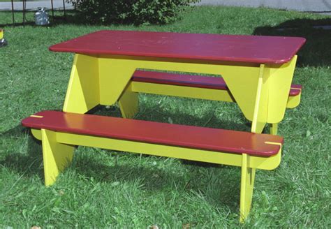 1.1 choose a flat material. Working Project Verna: Guide Picnic table plans from one ...