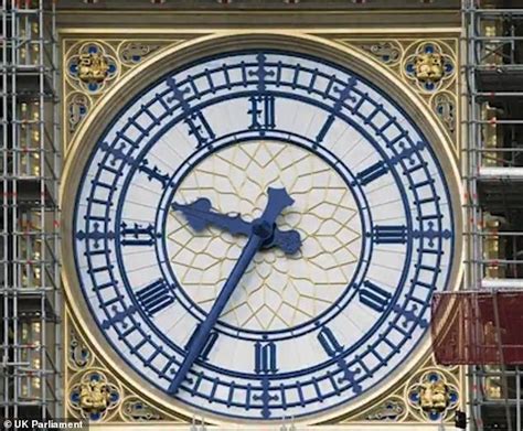 Inside The Refurbishment Of Big Ben Daily Mail Online