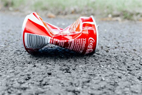 Crushed Coke Can Discard Stock Photo Download Image Now Istock