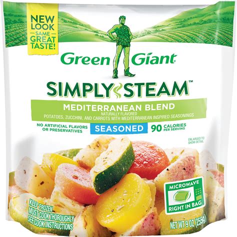 Green Giant Simply Steam Seasoned Mediterranean Blend Shop Mixed
