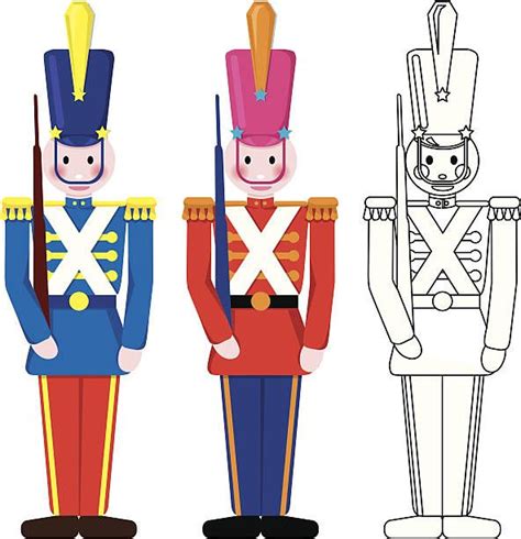 Vintage Happy Toy Soldier Vector Id475251801 592×612 Christmas Toy