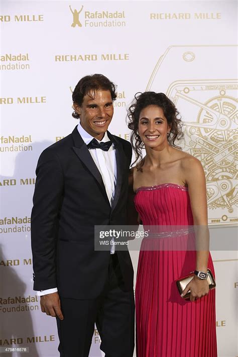 Rafael Nadal With His Fiancee Maria Francisca Perello Pose At The 1st