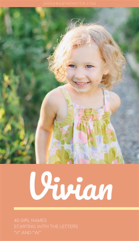 The baby naming ceremony is an essential part for every hindu family. 40 UNIQUE Baby Girl Names Starting with "V" and "W" | Cute ...