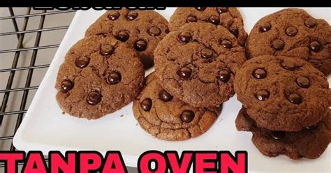 Cookies coklat tanpa oven tanpa mixer. Sangat Praktis Membuat Cookies ini, Resep kue kering tanpa oven ~ Asahid TehYung Tutorial