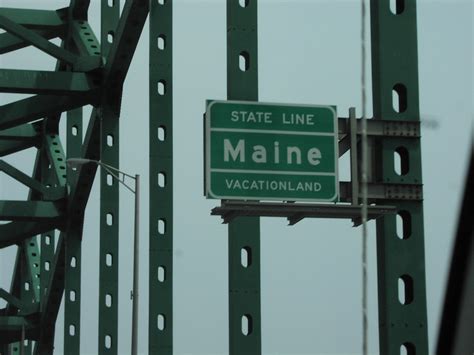 I 95 North Welcome To Maine Maine Welcome Sign On I 95 N Flickr