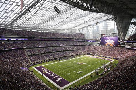 The official source of vikings videos, news, headlines, photos, tickets, roster, gameday information and schedule Photos: First Vikings game at U.S. Bank Stadium | Pro ...