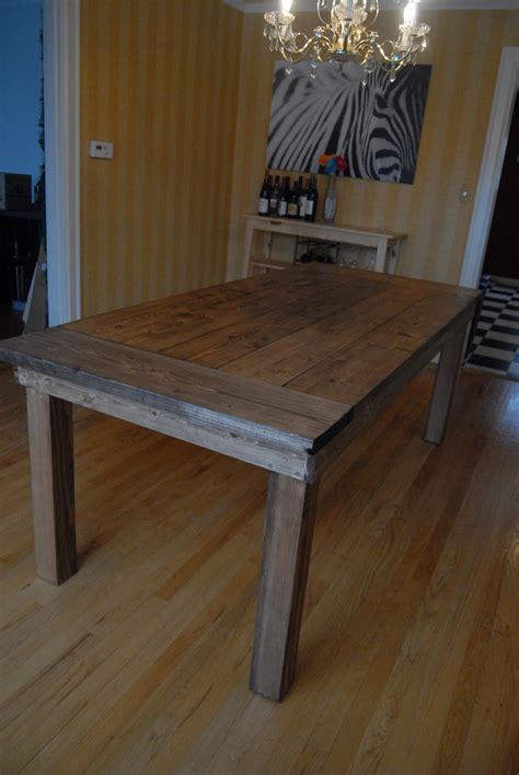 It's easy to build a farmhouse table! Ana White | Farmhouse Table - DIY Projects