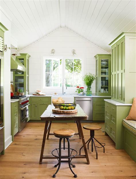 27 Gorgeous Green Kitchen Ideas From Country To Modern