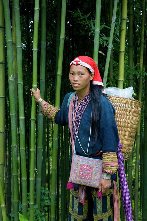 Red Dzao Ethnic Woman In Sapa Vietnam 1 Photograph By Mikel Bilbao Gorostiaga Fine Art America