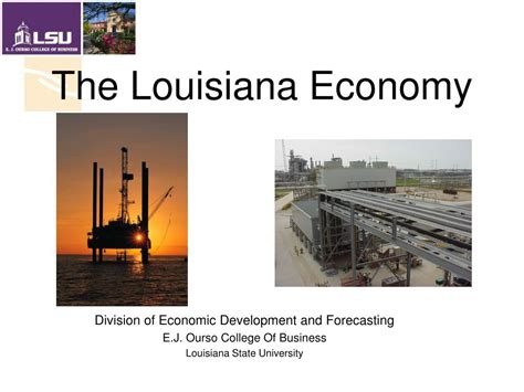 Ppt The Louisiana Economy Powerpoint Presentation Free Download Id