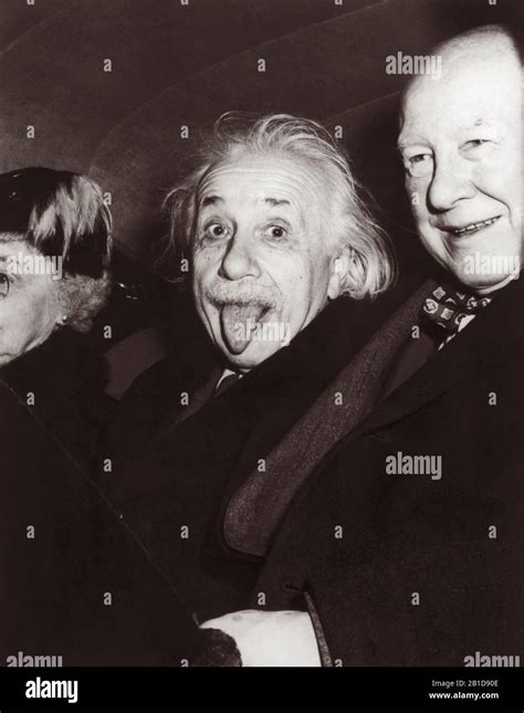 Iconic Photo Of Albert Einstein Sticking Out His Tongue On The Occasion