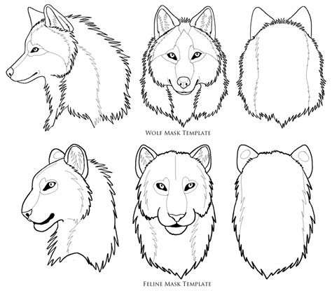 Lineart wolf wolflineart magicwolf lineartlineart base lineartfree freetouse line. wolf face lineart - Google Search in 2019 | Mask template ...