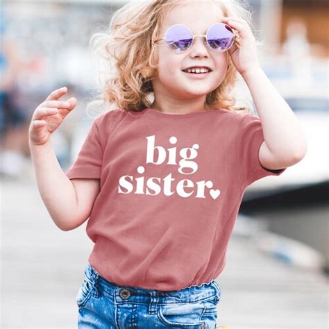 big sister shirt big sis tshirt sister shirts pregnancy etsy canada
