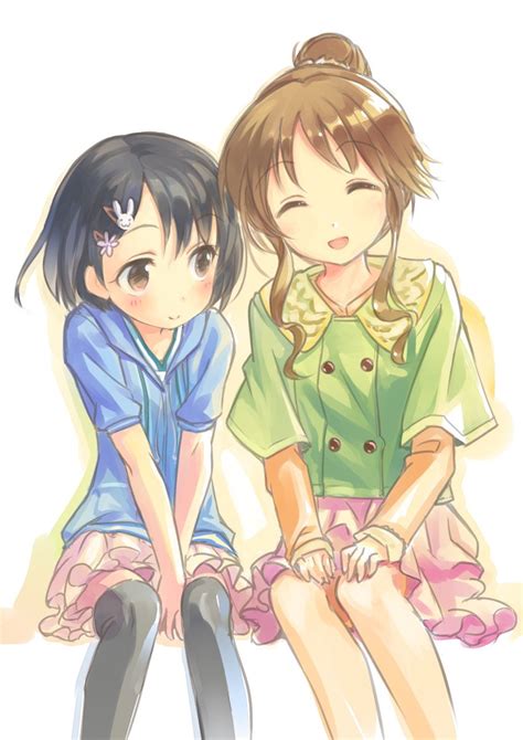 Sasaki Chie And Takamori Aiko Idolmaster And More Drawn By Takoyaki Roast Danbooru