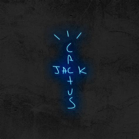 Cactus Jack Neon Sign Home Decor Custom Neon Sign Etsy Uk