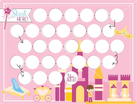 Reinforce Your Childs Good Behavior With This Princess Reward Chart I